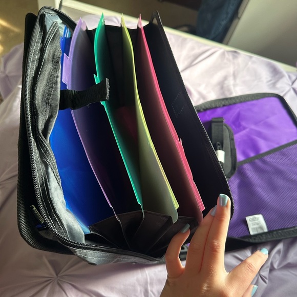 Authentic Case It The Mighty Zip Tab 3-Ring Binder - Picture 2 of 6